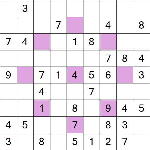 Asterisk Sudoku - Médio
