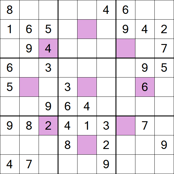 Asterisk Sudoku - Médio