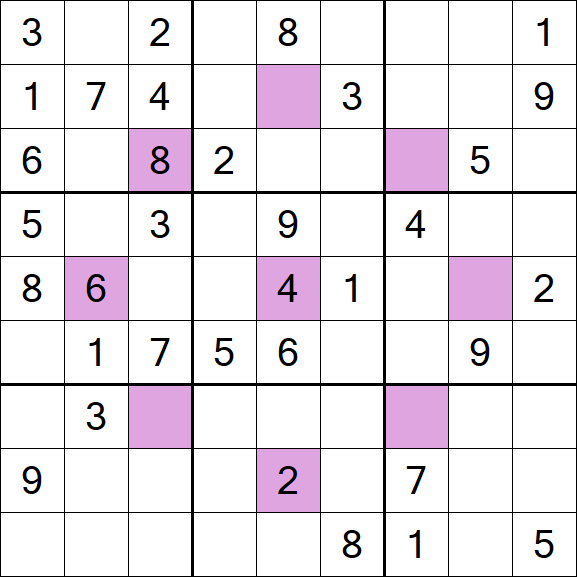 Asterisk Sudoku - Médio