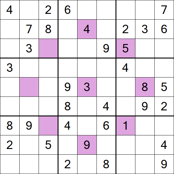 Asterisk Sudoku - Médio
