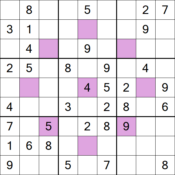 Asterisk Sudoku - Médio