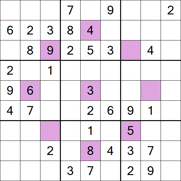 Asterisk Sudoku - Médio