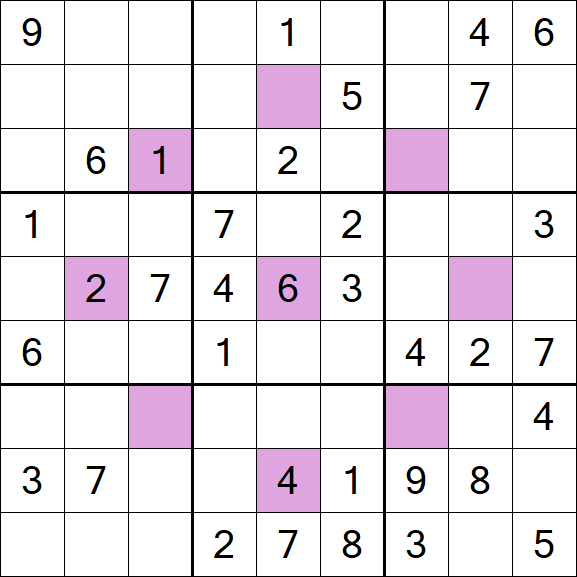 Asterisk Sudoku - Médio