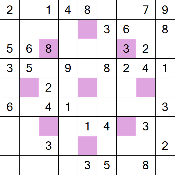 Asterisk Sudoku - Médio