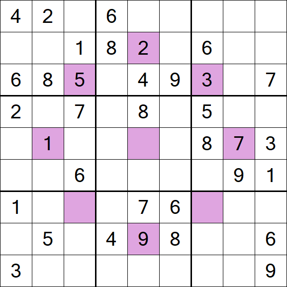 Asterisk Sudoku - Médio