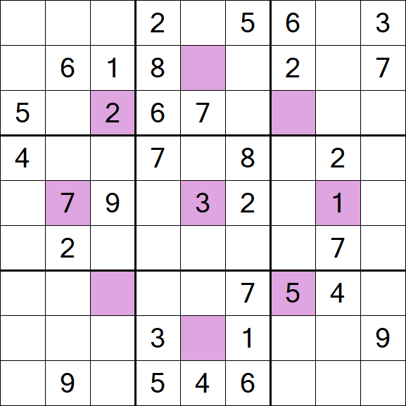 Asterisk Sudoku - Médio