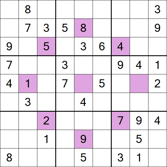 Asterisk Sudoku - Médio