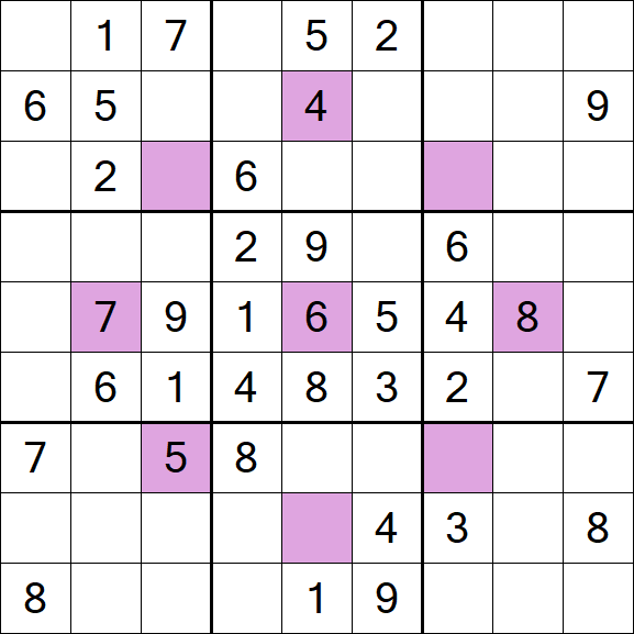 Asterisk Sudoku - Médio