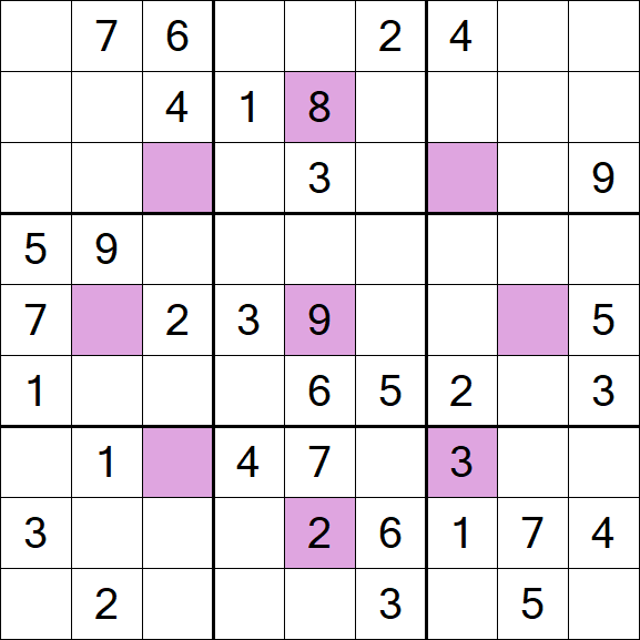 Asterisk Sudoku - Médio