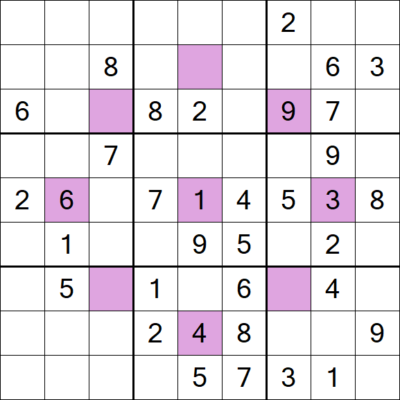 Asterisk Sudoku - Médio