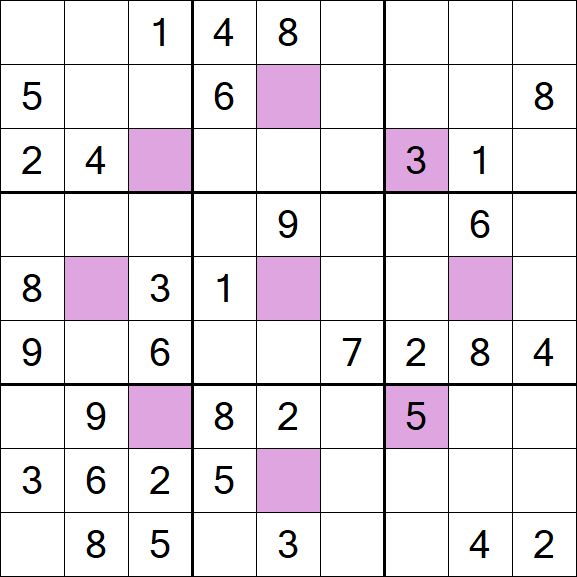 Asterisk Sudoku - Médio