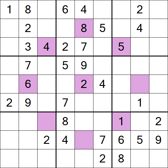 Asterisk Sudoku - Médio