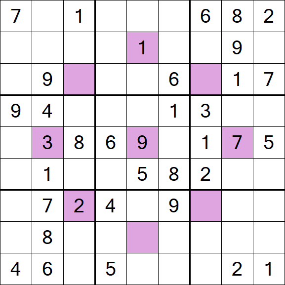 Asterisk Sudoku - Medio