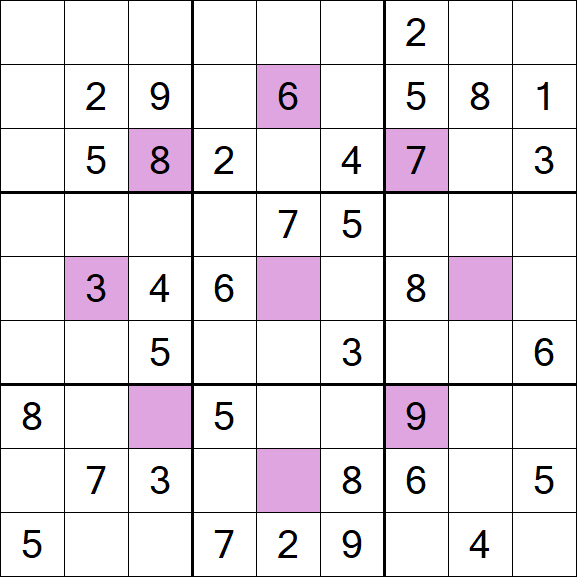 Asterisk Sudoku - Medium
