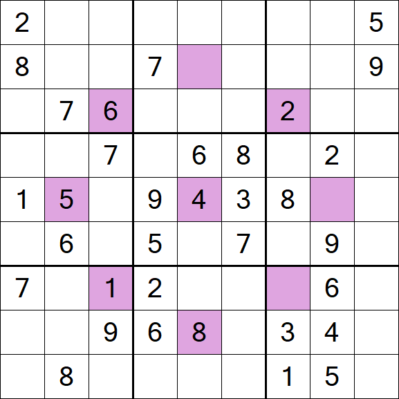 Asterisk Sudoku - Medium