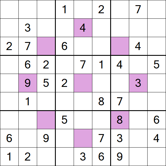 Asterisk Sudoku - Medium
