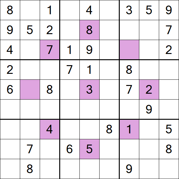 Asterisk Sudoku - Medium