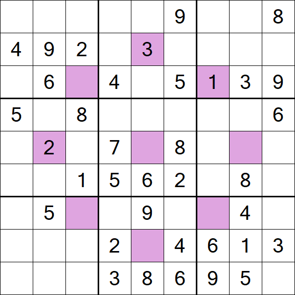 Asterisk Sudoku - Medium