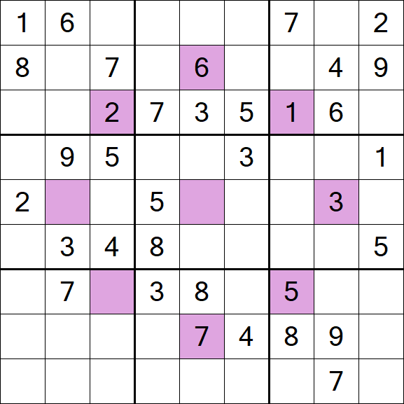 Asterisk Sudoku - Medium
