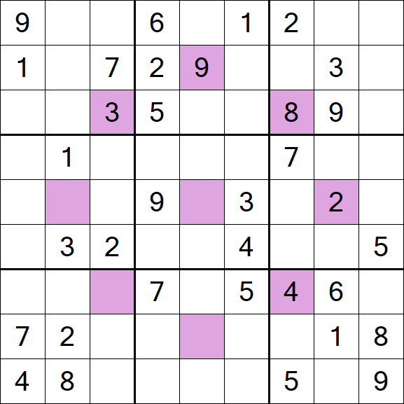 Asterisk Sudoku - Medium