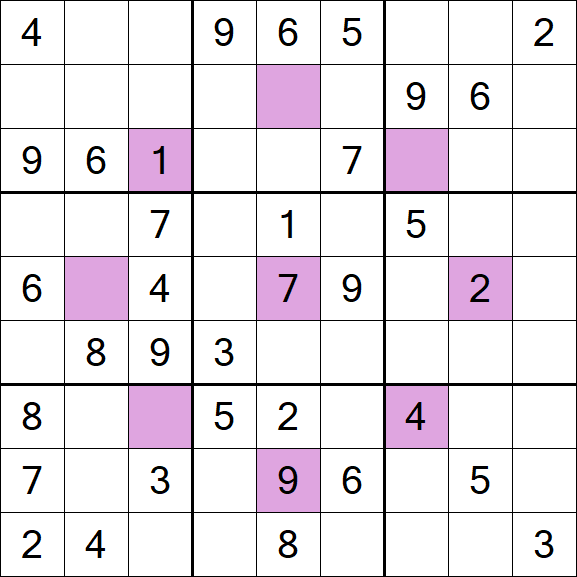 Asterisk Sudoku - Medium