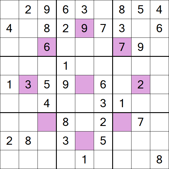 Asterisk Sudoku - Medium