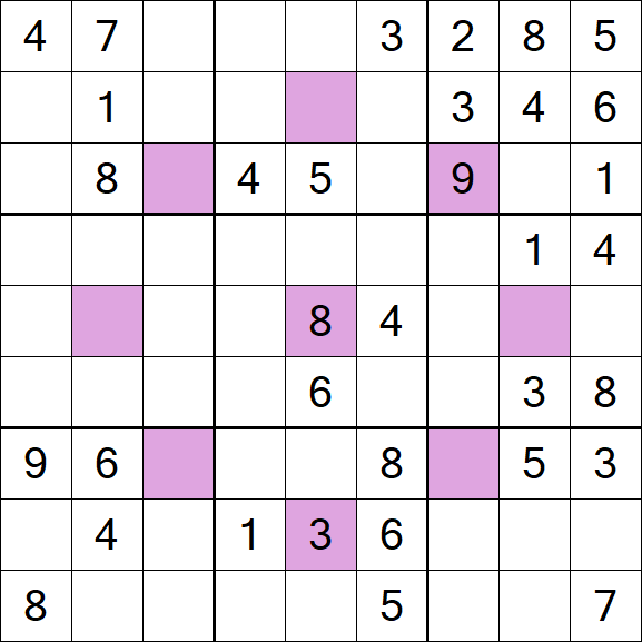 Asterisk Sudoku - Medium