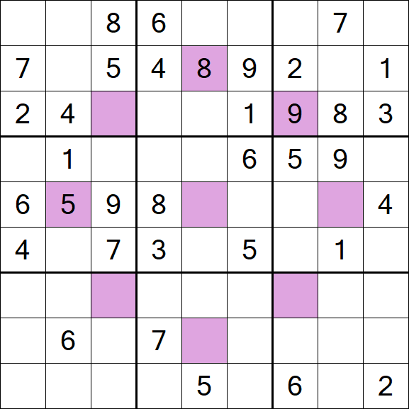 Asterisk Sudoku - Medium