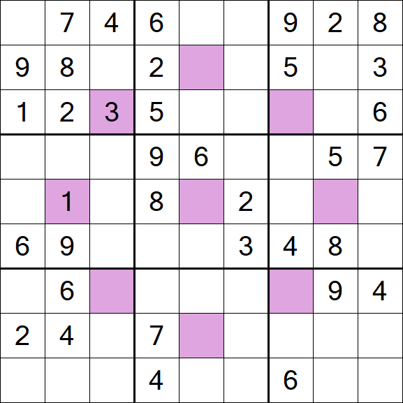 Asterisk Sudoku - Medium
