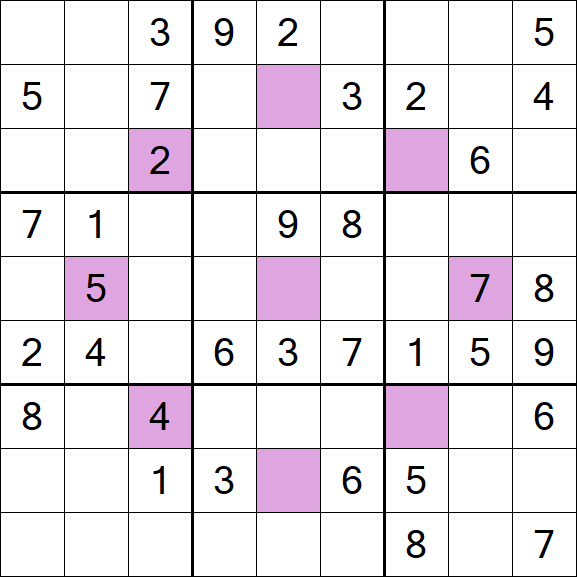Asterisk Sudoku - Medium