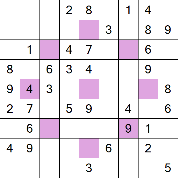 Asterisk Sudoku - Medium