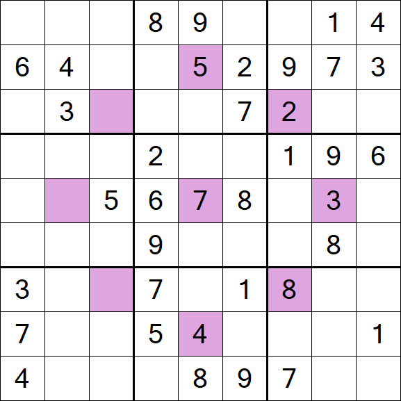 Asterisk Sudoku - Medium