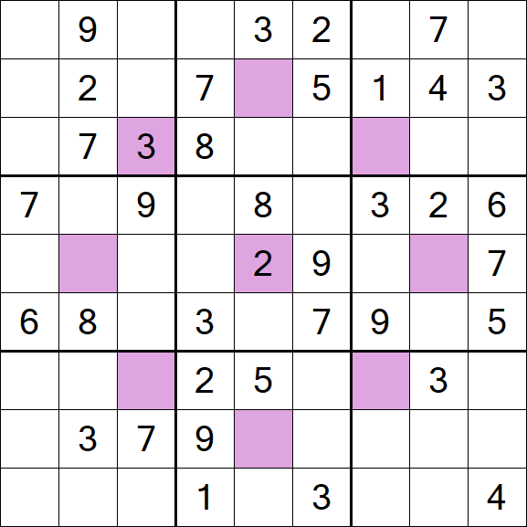 Asterisk Sudoku - Medium