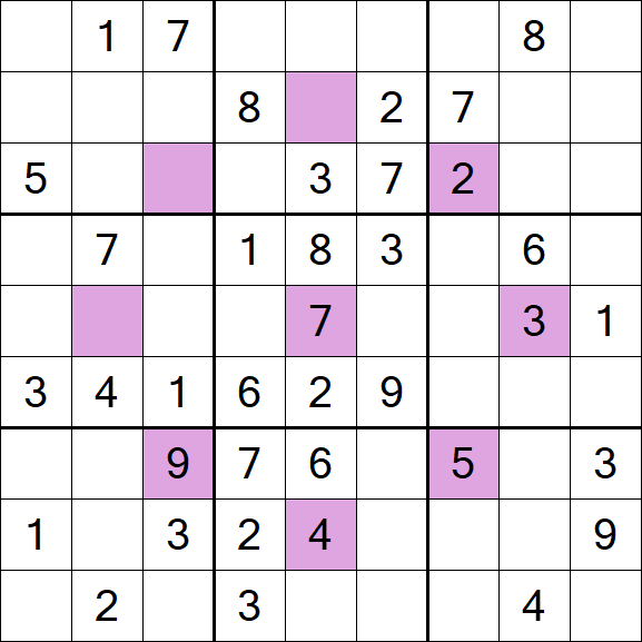 Asterisk Sudoku - Medium