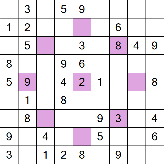 Asterisk Sudoku - Medium