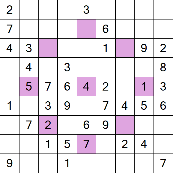 Asterisk Sudoku - Medium