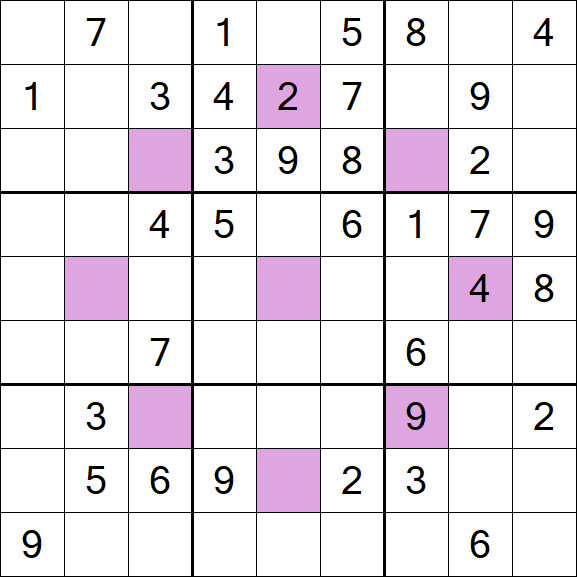 Asterisk Sudoku - Medium