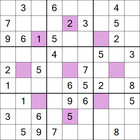 Asterisk Sudoku - Medium