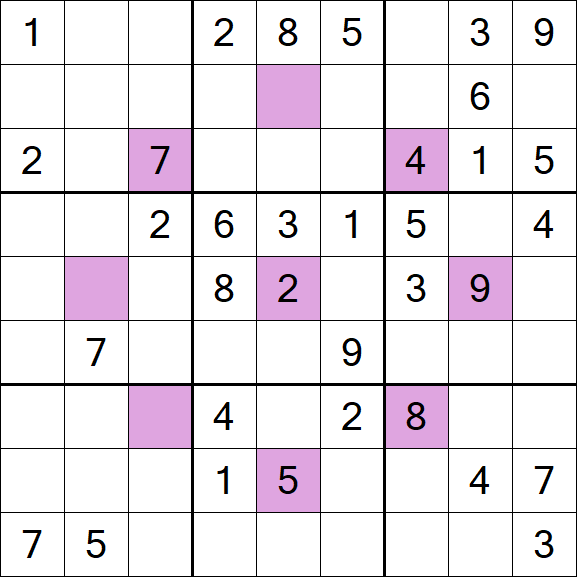 Asterisk Sudoku - Medium