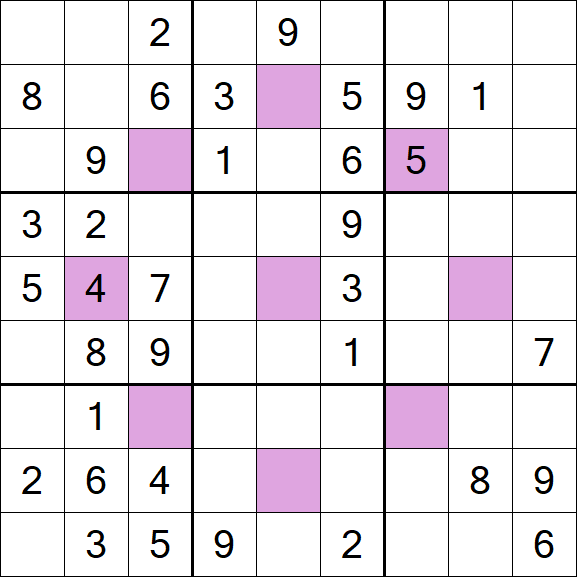 Asterisk Sudoku - Medium