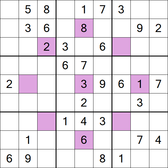 Asterisk Sudoku - Medium