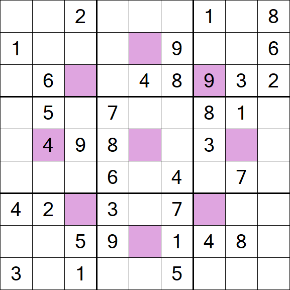 Asterisk Sudoku - Medium
