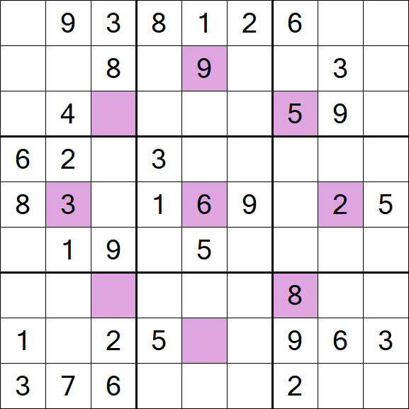 Asterisk Sudoku - Medium