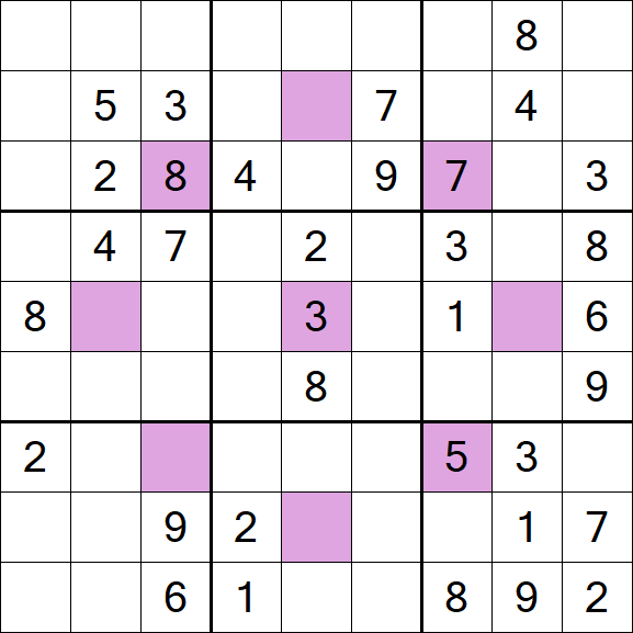 Asterisk Sudoku - Medium