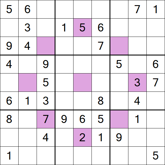 Asterisk Sudoku - Medium