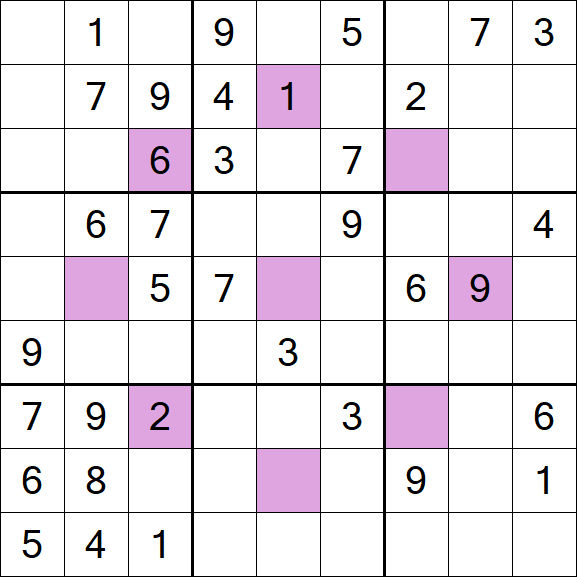 Asterisk Sudoku - Medium