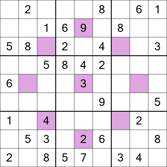 Asterisk Sudoku - Medium