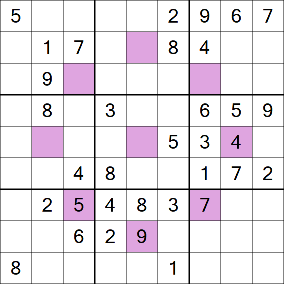 Asterisk Sudoku - Medium