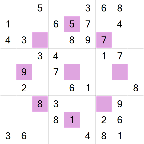 Asterisk Sudoku - Medium