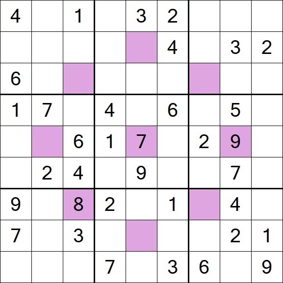 Asterisk Sudoku - Medium
